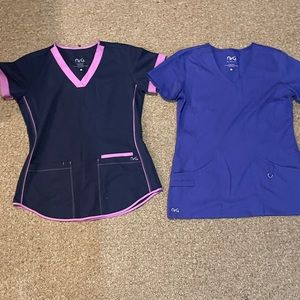 Nrg Scrub Tops Lot  Size small